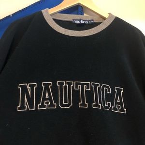 XL Nautica Fleece Spellout